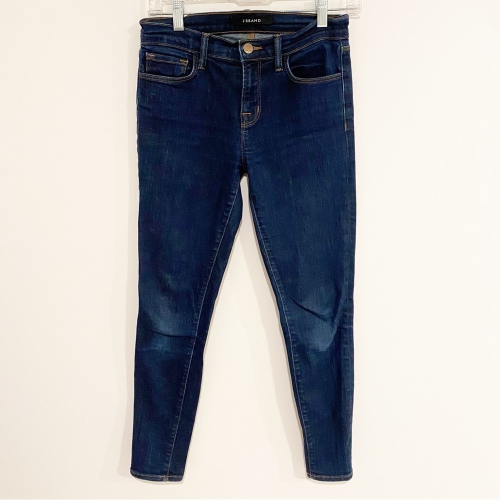J Brand | Pure Capri Jeans Dark Blue Stretch Size 25 - Picture 2 of 8